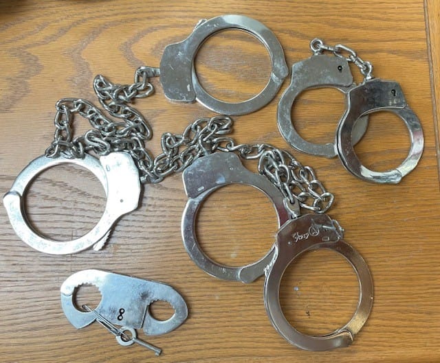 Leg Irons, Hand Cuffs, Thumb Cuffs, Lot - MagicKits.com Magic Shop