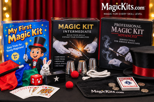 Beginner magic kits and magic trick sets from MagicKits.com