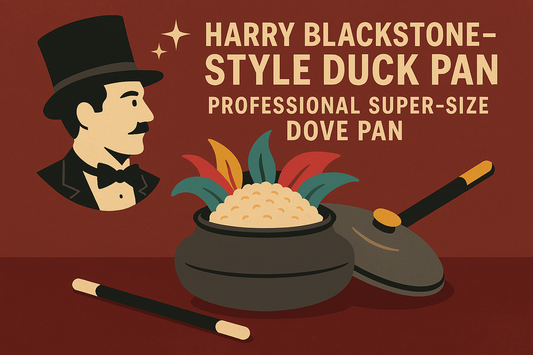 Harry Blackstone–Style Duck Pan – Professional Super-Size Dove Pan