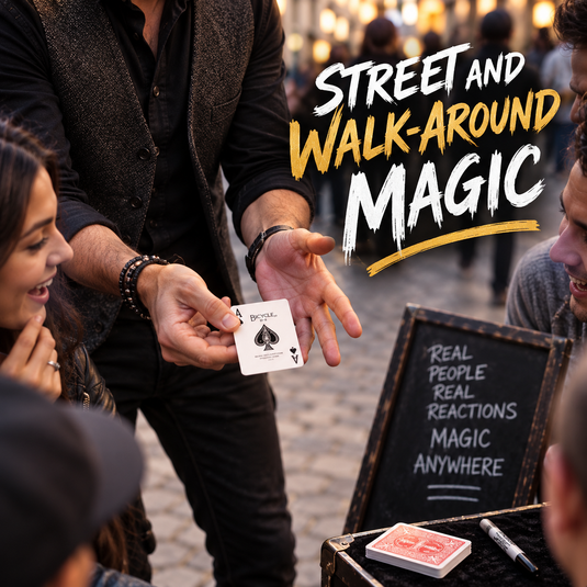 street and walk-around magic