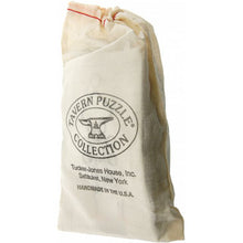 Tavern Puzzle Collection bag with branding on a white background