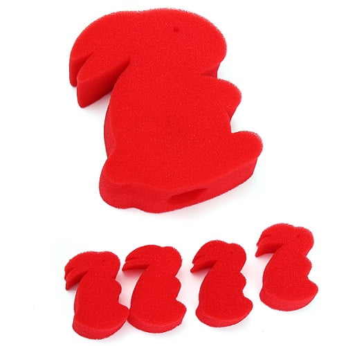 Assorted Sponge Rabbits - bag of 14 - MagicKits.com Magic Shop