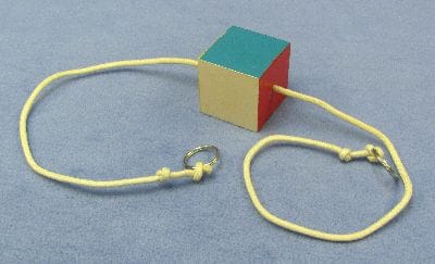 Jumbo 2" Wooden Cubio - MagicKits.com Magic Shop