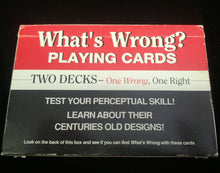 What's Wrong Playing Cards - Vintage - MagicKits.com Magic Shop