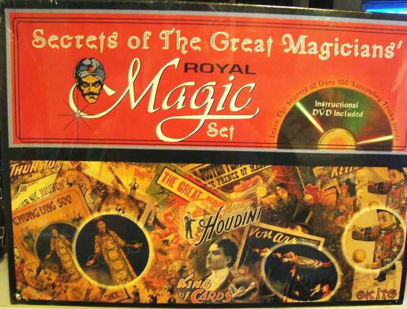 Secrets of the Great Magicians Set (w/DVD) Magic Kit - MagicKits.com Magic Shop