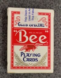 Red Bee Playing Cards - MagicKits.com Magic Shop