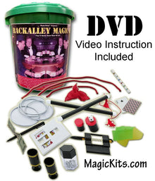BackAlley Magic Kit with Teaching DVD - MagicKits.com Magic Shop
