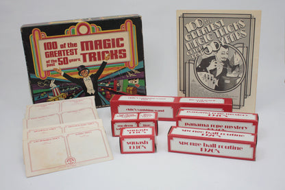 Vintage Magic Kit (1975) 100 of the Greatest Magic Tricks
