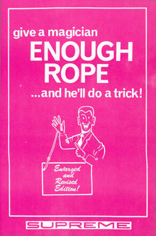 Give a Magician Enough Rope … and He’ll Do a Trick – Lewis Ganson