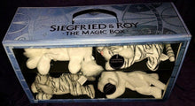 Siegfried and Roy “The Magic Box” White Bengal Tiger Plush Set
