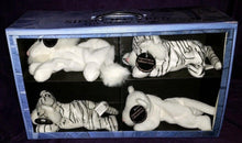 Siegfried and Roy “The Magic Box” White Bengal Tiger Plush Set