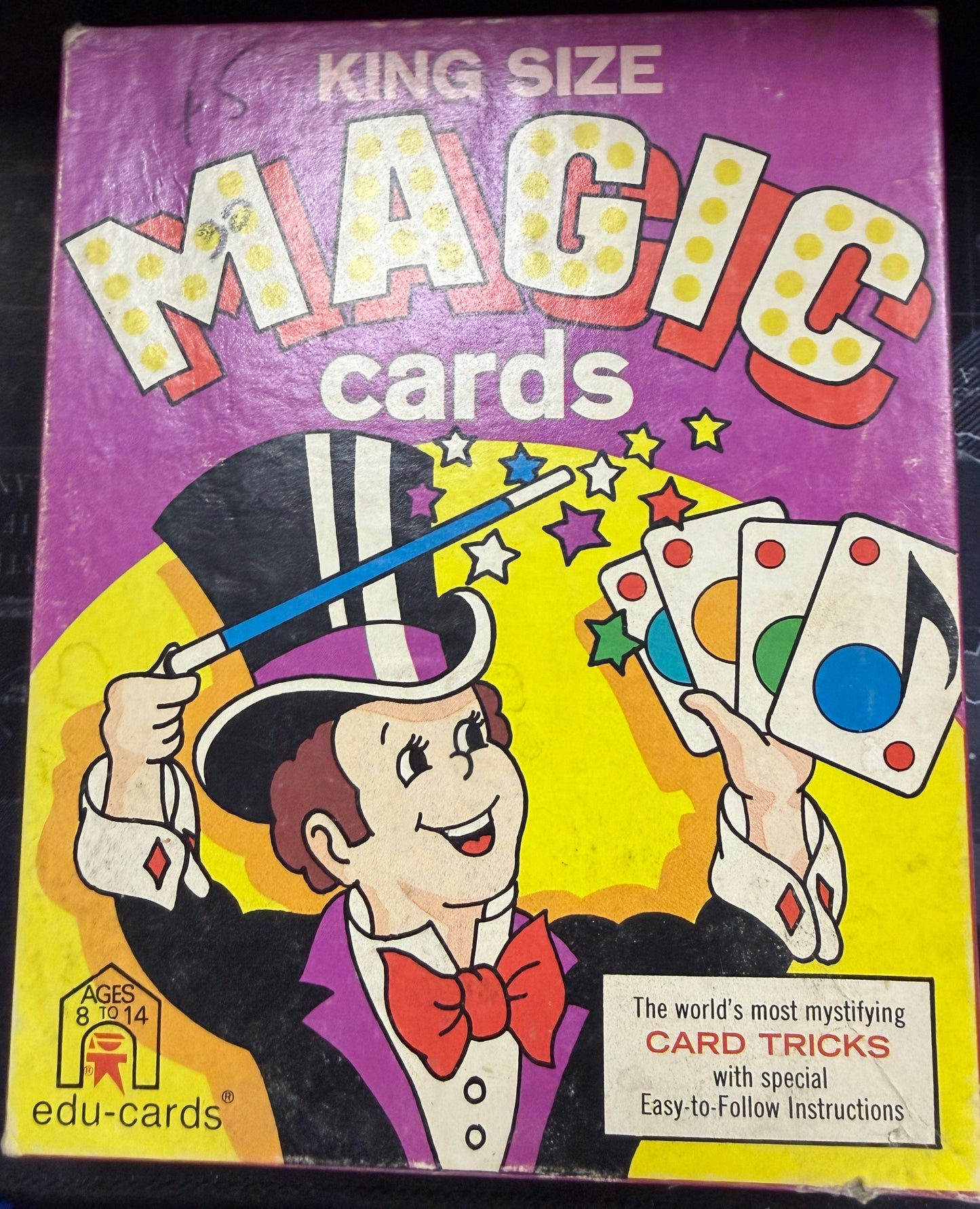 King Size Magic Cards (Vintage 1974)