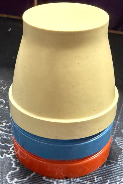 Vintage Cups and Balls Set with Case – Rare Classic Magic Prop