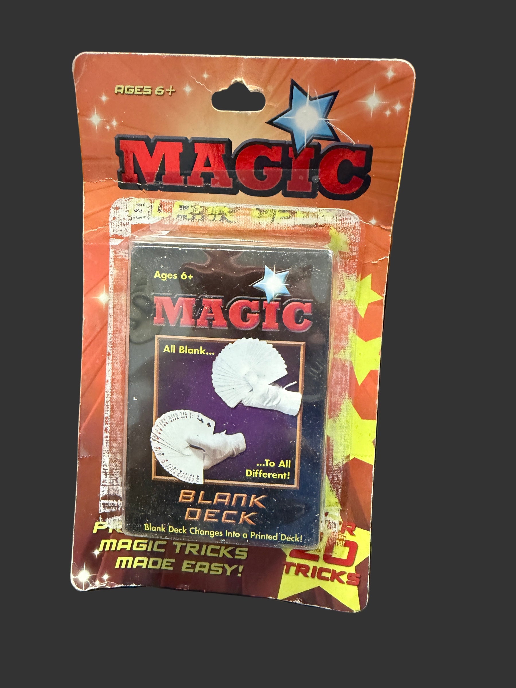 Fantasma Magic – Blank Face Trick Deck (New &amp; Sealed)