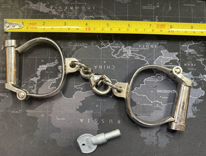 English Style Escape Handcuffs - Houdini Favorites