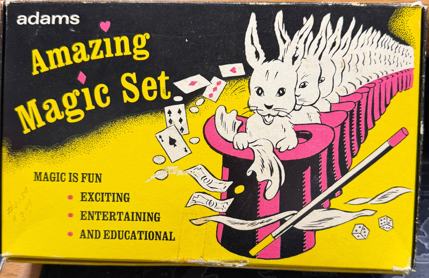 Vintage Magic Lot – S.S. Adams Card Tricks (1967)