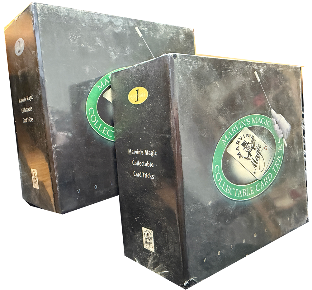 Marvin’s Magic Collectable Card Tricks Vol 1 and 2