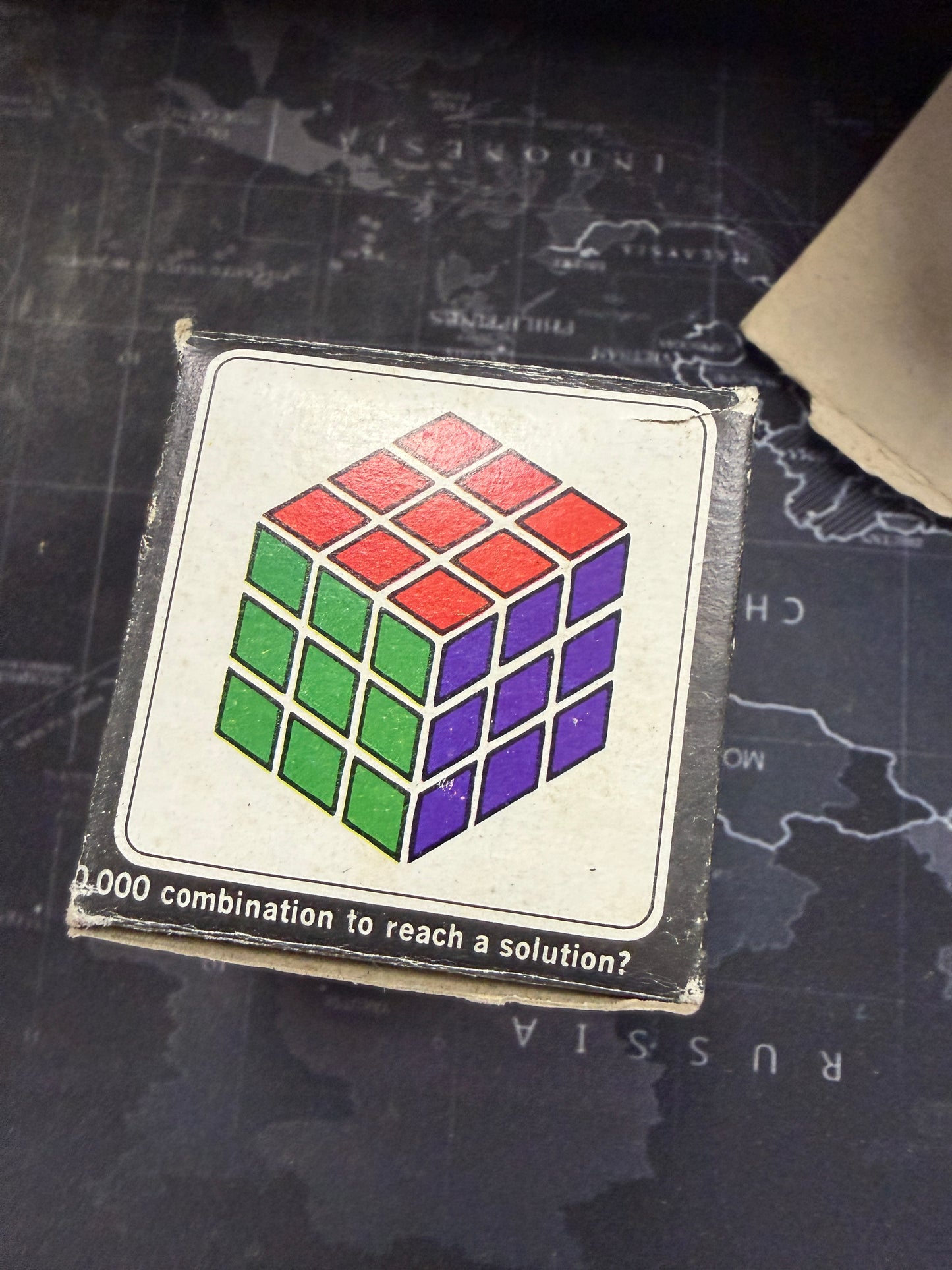 The Wonderful Puzzler – Vintage Rubik’s Cube Era Knock-Off (Circa 1980)
