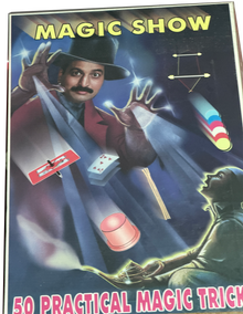 Vintage Magic Set from India – 50 Practical Magic Tricks (unopened)
