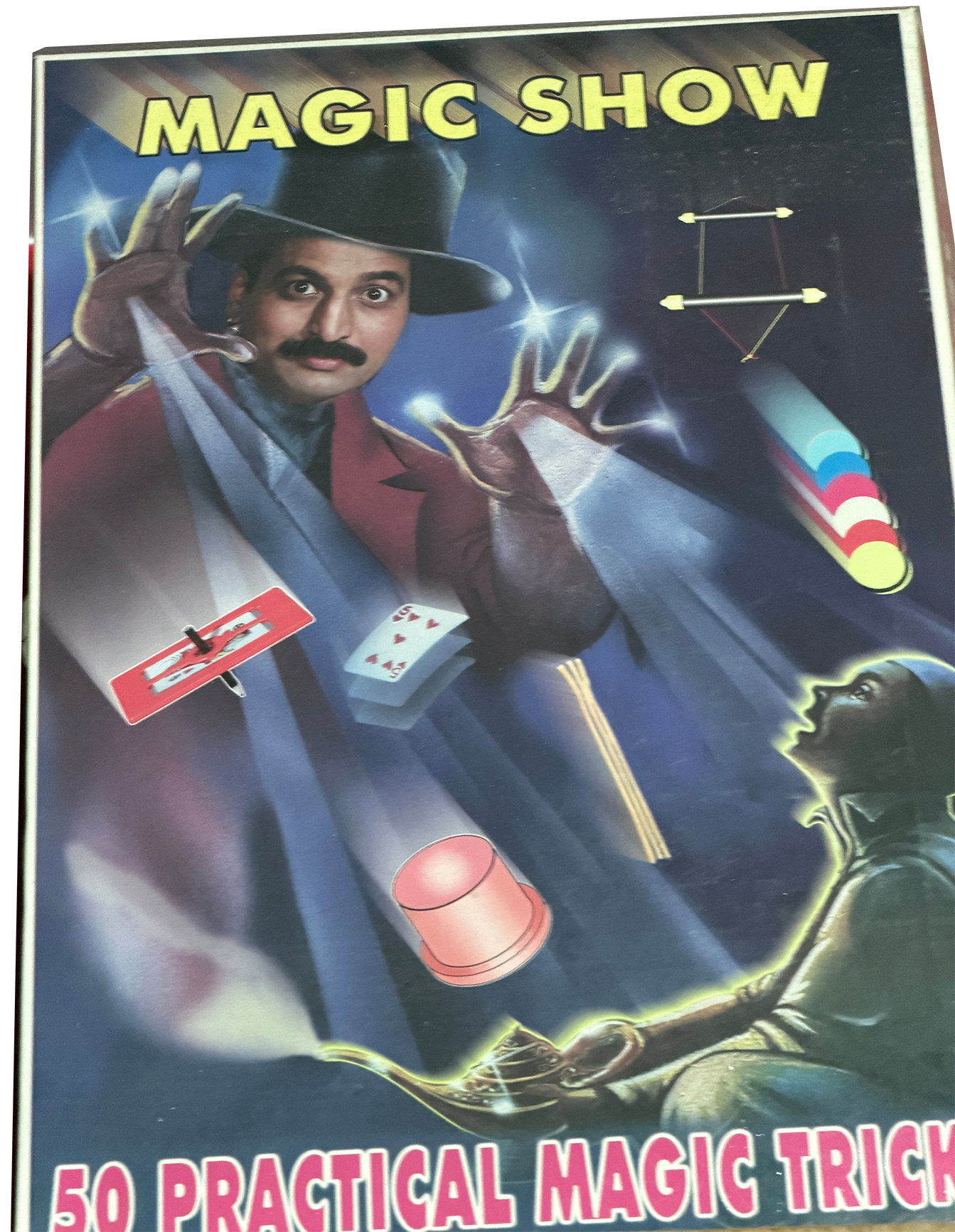 Vintage Magic Set from India – 50 Practical Magic Tricks (unopened)