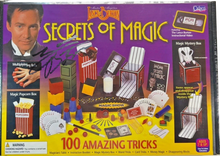 Lance Burton – Secrets of Magic (RARE 2001 Set, NEW &amp; SEALED, Personally Signed)