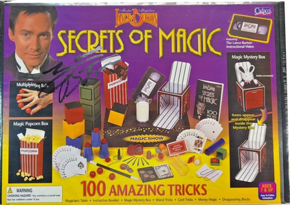 Lance Burton – Secrets of Magic (RARE 2001 Set, NEW &amp; SEALED, Personally Signed)