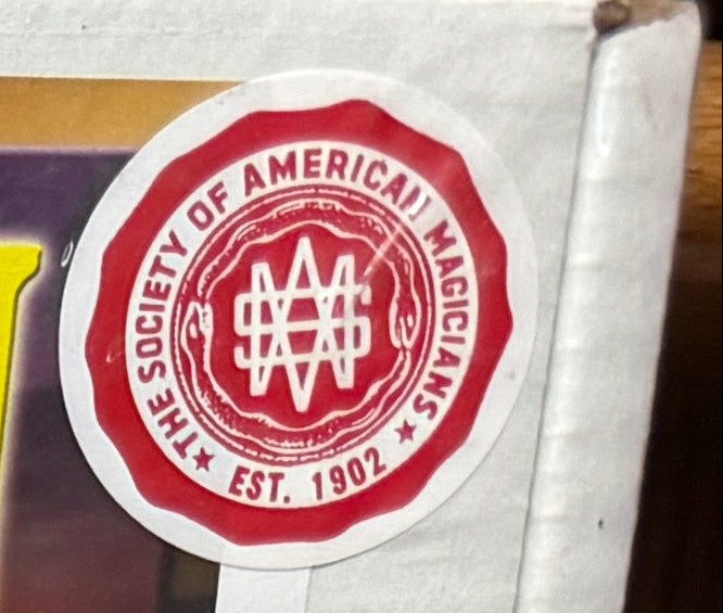 Magazine cover titled 'Professional Magician' with various magic tricks categories.