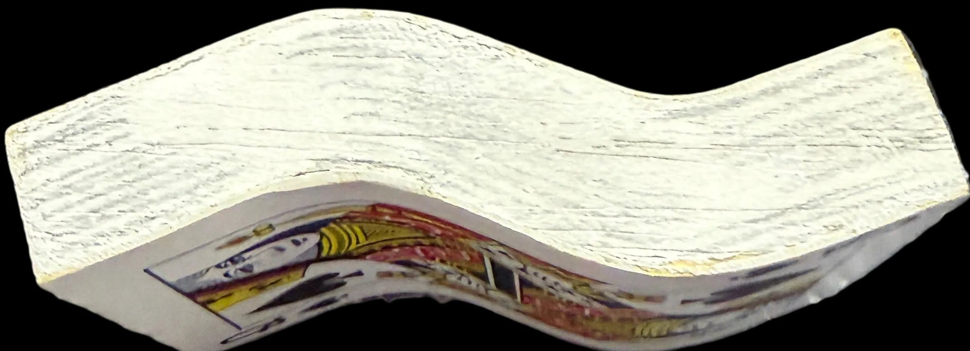 Book on a map of Russia with a dark background