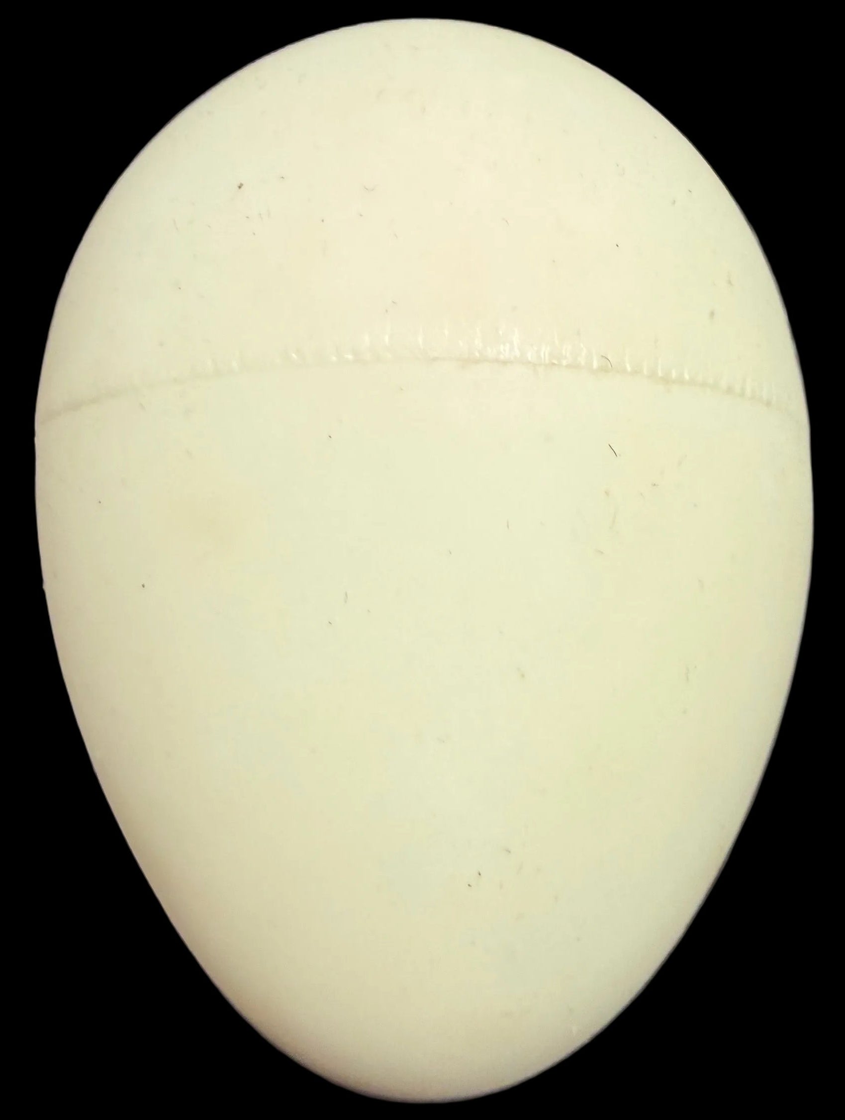 Single egg on a dark surface with a map background