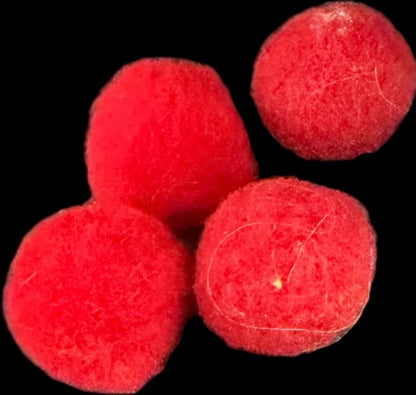 Red berries on a map of Russia