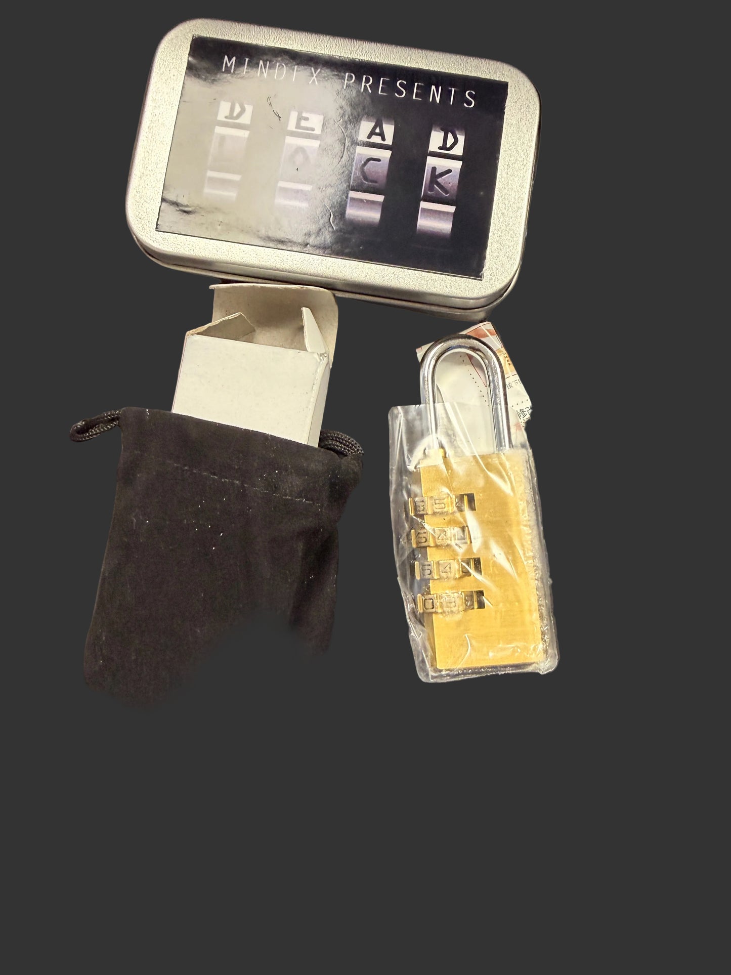 Set of combination locks on a surface with a map background