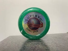 Super Yo Sonic Spin Yo-Yo in Green - MagicKits.com Magic Shop
