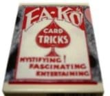 Aviator Gaff Deck  (opened) - MagicKits.com Magic Shop