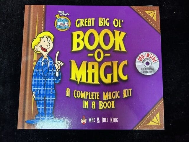 Mac King’s Great Big Ol’ Book-O-Magic with DVD – Complete Magic Kit in a Book - MagicKits.com Magic Shop