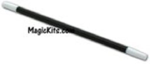 Black and white magic wand with 'MagicKits.com' branding on a white background