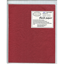 Flash Paper five pack(25x20cm) Red