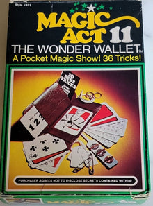 Reiss Games Magic Act 11 The Wonder Wallet - MagicKits.com Magic Shop
