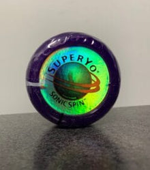 Super Yo Sonic Spin Yo-Yo in Purple - MagicKits.com Magic Shop