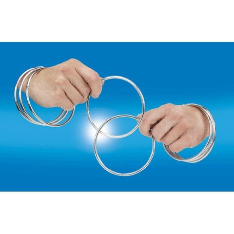 Chinese Linking Rings Adams (used) - MagicKits.com Magic Shop