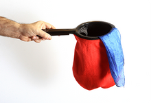 Change Bag Velvet REPEAT WITH ZIPPER (Red) by Bazar de Magia