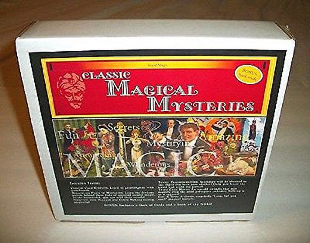 Classic Magical Mysteries Magic Kit – Over 100 Tricks (Perfect Introduction to Magic)