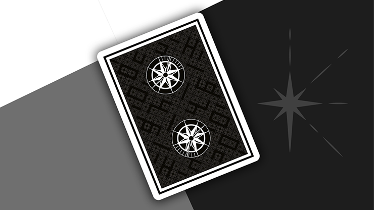 North Star Midnight Black Marked Deck by James Anthony