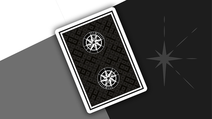 North Star Midnight Black Marked Deck by James Anthony