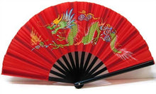 Dragon Fan - Nylon Red - MagicKits.com Magic Shop