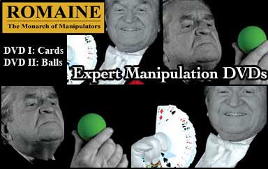 Romaine – Card &amp; Billiard Ball Manipulation Masterclass (1-DVD 2 sides)
