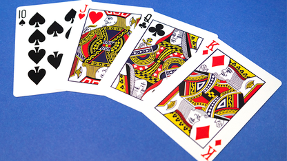 Butterfly Worker Marked V2 Playing Cards (Blue) by Ondrej Psenicka