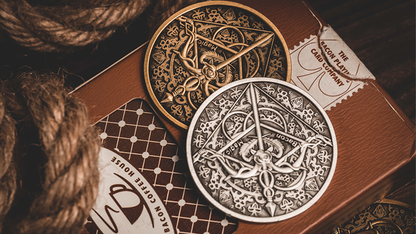 BOW AND ARROW COIN SILVER by Bacon Magic
