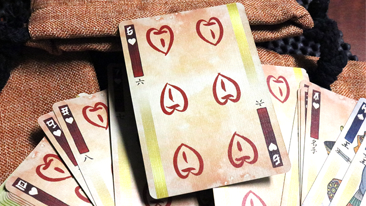 RONIN (Heart Clan Edition Red) Playing Cards by Kings Wild Project
