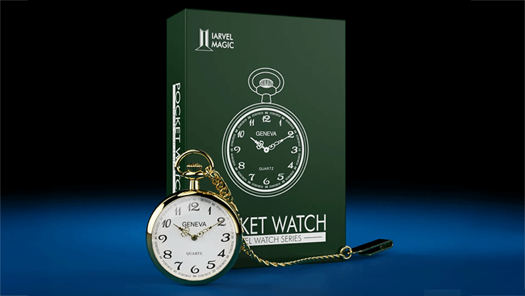 Pocket Watch (Gold) by Iarvel Magic