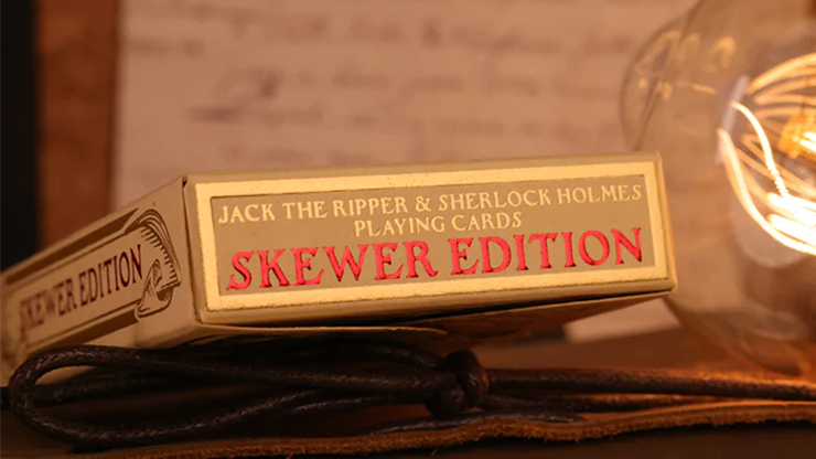 Jack the Ripper & Sherlock Holmes (Skewer Edition) Playing Cards